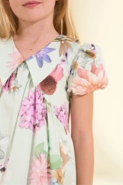 Angel & Rocket Lucia Gemustertes Kleid Mit Kragen, Mehrfarbig -MONSON Kleidung Geschaft 163618s4