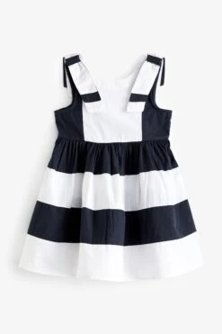 Angel & Rocket Avery Kleid Mit Schleifenverzierten Trägern, Blau -MONSON Kleidung Geschaft 164561s4