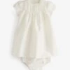 Angel & Rocket Creme Sofia-Tafetta-Spitzenbesatz Kleid -MONSON Kleidung Geschaft 164719s
