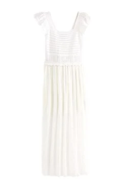 Next Gehäkeltes Kleid Mit Flötenärmeln 12 Next Gehäkeltes Kleid Mit Flötenärmeln -MONSON Kleidung Geschaft 185 523s5