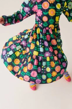 Little Bird By Jools Oliver Langärmeliges Kleid Mit Blumenmuster 15 Little Bird By Jools Oliver Langärmeliges Kleid Mit Blumenmuster -MONSON Kleidung Geschaft 189736s5