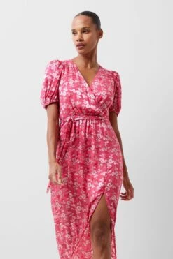 French Connection Elianna Kleid Mit Ausbrennermuster -MONSON Kleidung Geschaft 192932s3