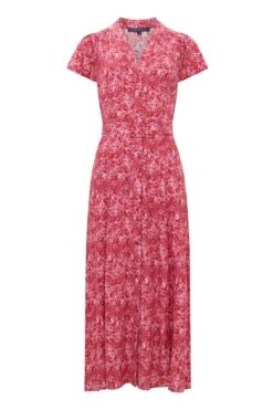 French Connection Elianna Kleid Mit Ausbrennermuster -MONSON Kleidung Geschaft 192932s4