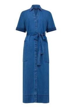 French Connection Zaves Chambray-Denim-Kleid -MONSON Kleidung Geschaft 193387s4