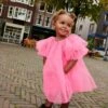 Next Neonpink - Party-Kleid Aus Netzstoff (3 Monate Bis 8 Jahre) -MONSON Kleidung Geschaft 207029s