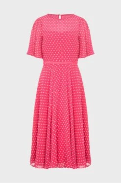 Hobbs Elenor Kleid, Rosa 9 Hobbs Elenor Kleid, Rosa -MONSON Kleidung Geschaft 237968s4