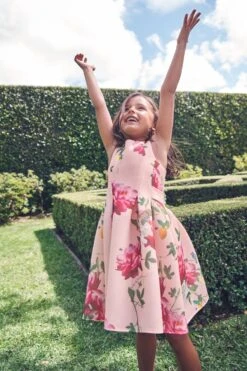 Baker By Ted Baker Airtex Scuba-Kleid Mit Blumenmuster