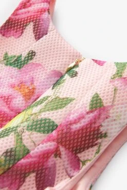 Baker By Ted Baker Airtex Scuba-Kleid Mit Blumenmuster -MONSON Kleidung Geschaft 241236s8