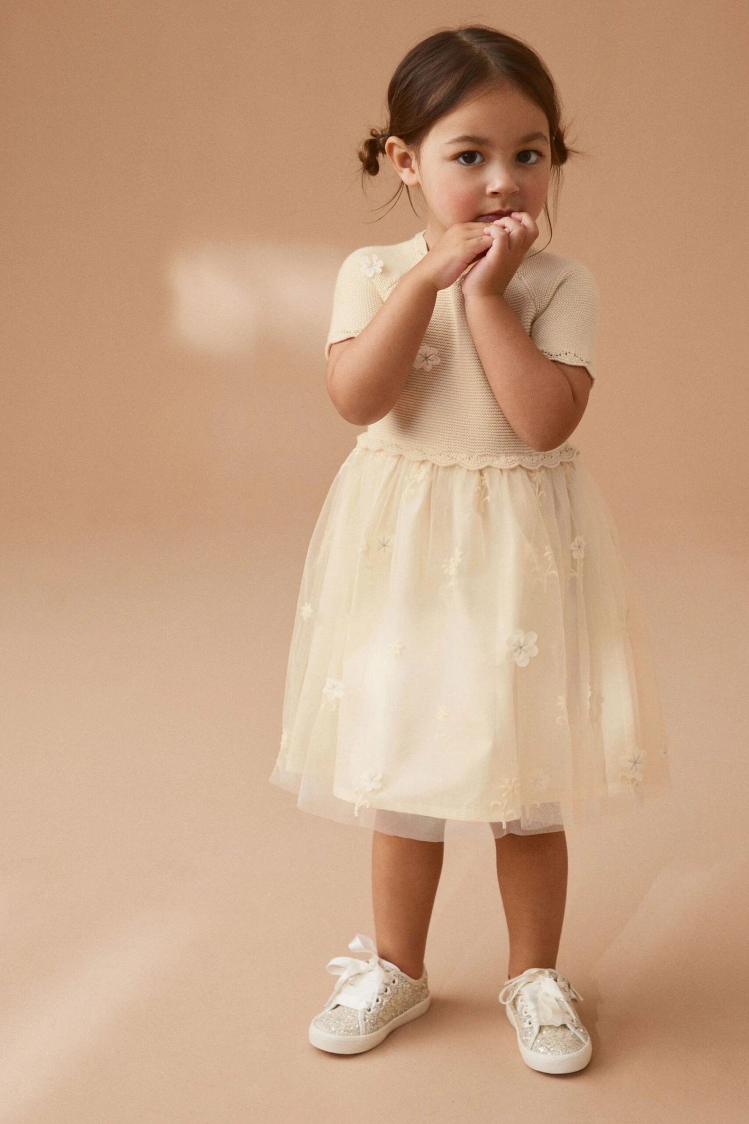 Next 2-In-1-Kleid Aus Netzstoff Für Besondere Anlässe (3 Monate Bis 7 Jahre) 4 Next 2-In-1-Kleid Aus Netzstoff Für Besondere Anlässe (3 Monate Bis 7 Jahre) – Bild 2