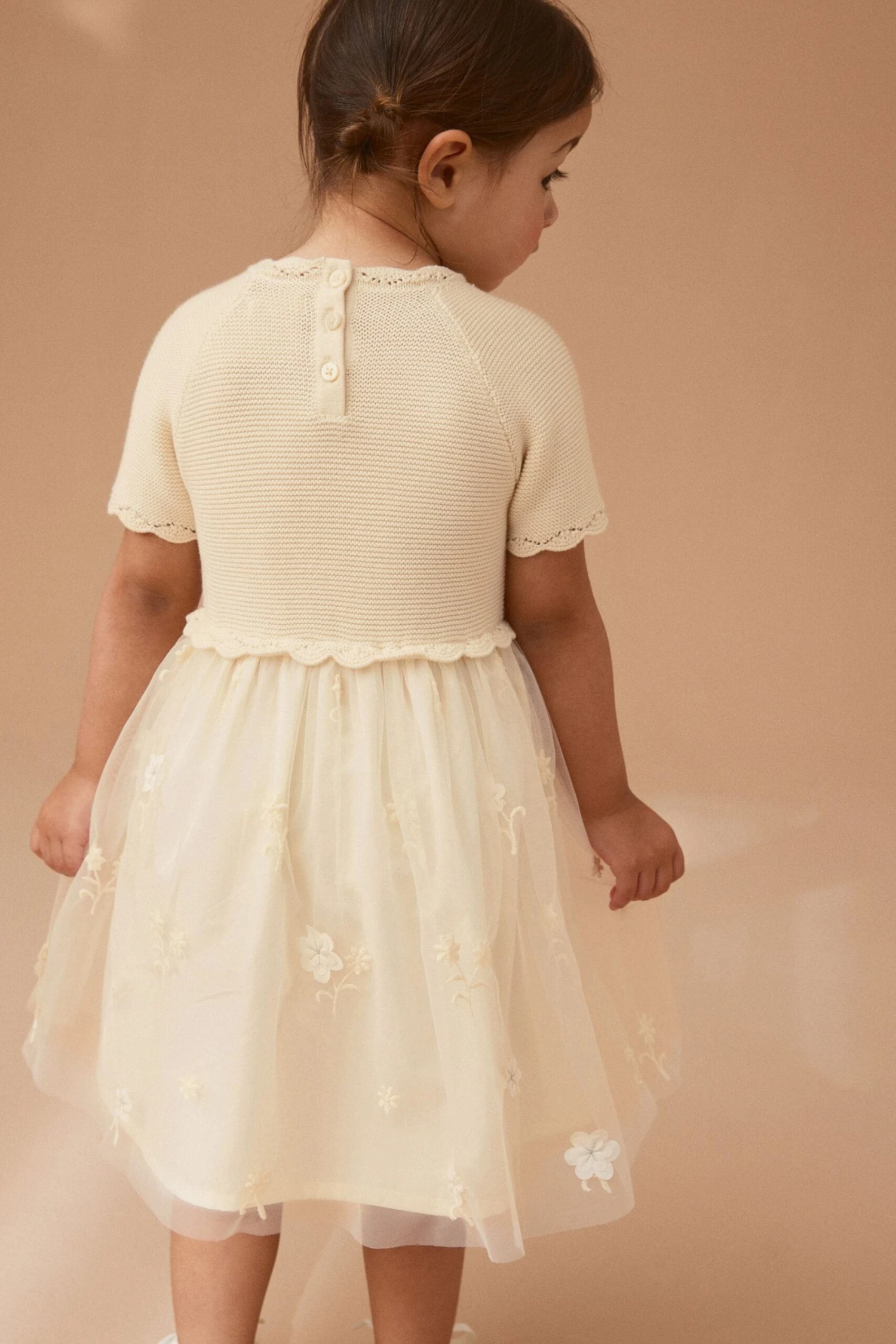 Next 2-In-1-Kleid Aus Netzstoff Für Besondere Anlässe (3 Monate Bis 7 Jahre) 5 Next 2-In-1-Kleid Aus Netzstoff Für Besondere Anlässe (3 Monate Bis 7 Jahre) – Bild 3