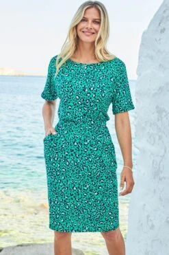 Sosandar Kleid Mit Taillendetail -MONSON Kleidung Geschaft 260610s5