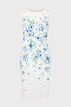 Hobbs Fiona Kleid, Weiß -MONSON Kleidung Geschaft 263172s4