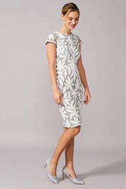 Phase Eight Isobel Tapework Kleid, Blau -MONSON Kleidung Geschaft 270156s3