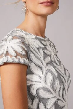 Phase Eight Isobel Tapework Kleid, Blau -MONSON Kleidung Geschaft 270156s5