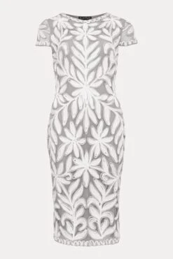 Phase Eight Isobel Tapework Kleid, Blau -MONSON Kleidung Geschaft 270156s6