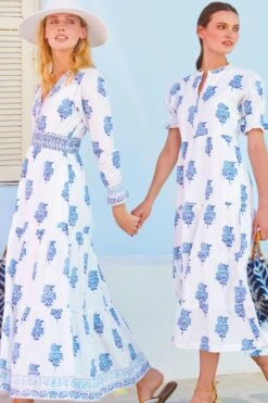 Aspiga Billie Kleid, Blau -MONSON Kleidung Geschaft 276185s6