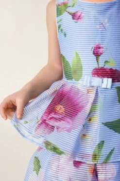 Baker By Ted Baker Gestreiftes Kleid Mit Blumendesign -MONSON Kleidung Geschaft 301293s5