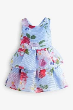Baker By Ted Baker Gestreiftes Kleid Mit Blumendesign -MONSON Kleidung Geschaft 301293s7