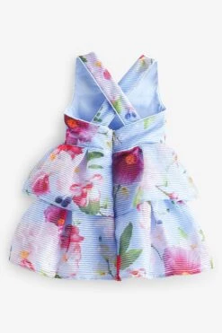 Baker By Ted Baker Gestreiftes Kleid Mit Blumendesign -MONSON Kleidung Geschaft 301293s8