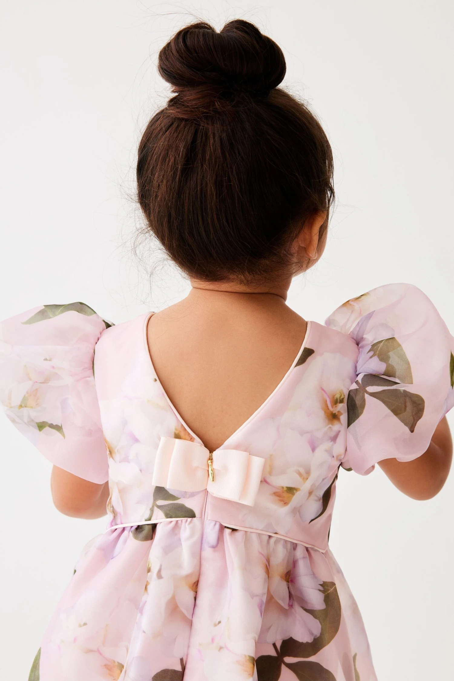 Baker By Ted Baker Organza-Kleid Mit Floralem Print, Pink 6 Baker By Ted Baker Organza-Kleid Mit Floralem Print, Pink – Bild 4