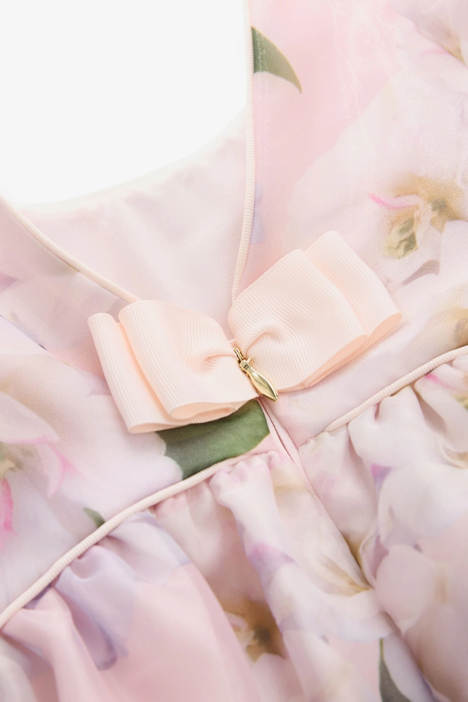 Baker By Ted Baker Organza-Kleid Mit Floralem Print, Pink 10 Baker By Ted Baker Organza-Kleid Mit Floralem Print, Pink – Bild 8