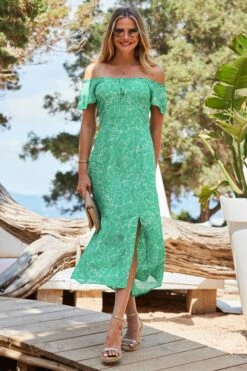 Sosandar Ausgestelltes Kleid Mit Herzausschnitt