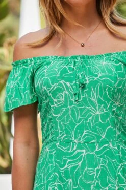 Sosandar Ausgestelltes Kleid Mit Herzausschnitt -MONSON Kleidung Geschaft 308674s5