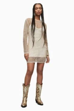 Allsaints Mini Rosalie Kleid -MONSON Kleidung Geschaft 323340s3