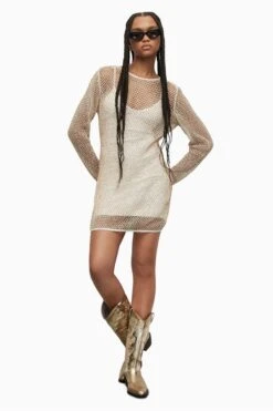 Allsaints Mini Rosalie Kleid -MONSON Kleidung Geschaft 323340s4