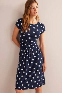 Boden Amelie Jersey-Kleid