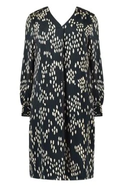 Live Unlimited Curve - Chuck On Plissiertes Kleid Mit Pinselstrichmuster, Steingrau 17 Live Unlimited Curve - Chuck On Plissiertes Kleid Mit Pinselstrichmuster, Steingrau -MONSON Kleidung Geschaft 358333s8