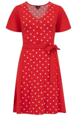 Pour Moi Priya Slinky Jersey-Panel-Kleid Mit Kurzen Ärmeln​​​​​​​ -MONSON Kleidung Geschaft 379361s4