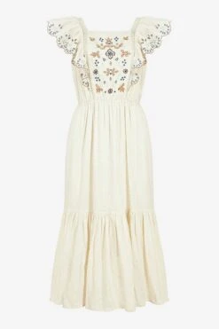 By Iris Alisson Besticktes Kleid -MONSON Kleidung Geschaft 391586s5