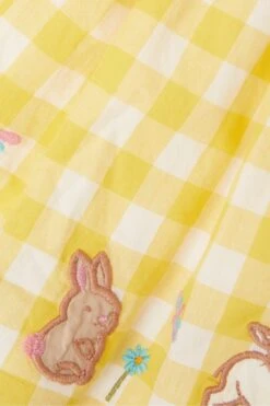 Monsoon Baby Farm Set Mit Kleid Mit Vichykaros Und Slip -MONSON Kleidung Geschaft 420666s3