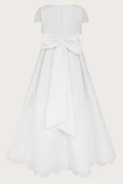 Monsoon Plissiertes Kleid Aus Blumenspitze -MONSON Kleidung Geschaft 420910s2