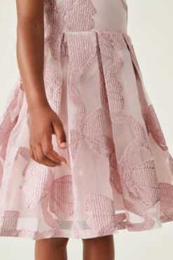 Baker By Ted Baker Glitzerndes Jacquard-Kleid Mit Schleife -MONSON Kleidung Geschaft 4AZ854s9