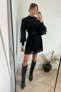 Style Cheat Mia Hoch Geschlossen Plissiert Mini Kleid 8 Style Cheat Mia Hoch Geschlossen Plissiert Mini Kleid -MONSON Kleidung Geschaft 503033s3