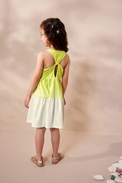 Next Gestuftes Kleid Mit Jersey-Rückenausschnitt (3–16 Jahre) -MONSON Kleidung Geschaft 510 457s3