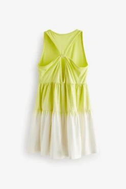 Next Gestuftes Kleid Mit Jersey-Rückenausschnitt (3–16 Jahre) -MONSON Kleidung Geschaft 510 457s6