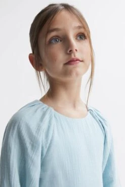 Reiss Hannah Kleid Aus Baumwolle Mit Schleife Am Rücken -MONSON Kleidung Geschaft 515136s4