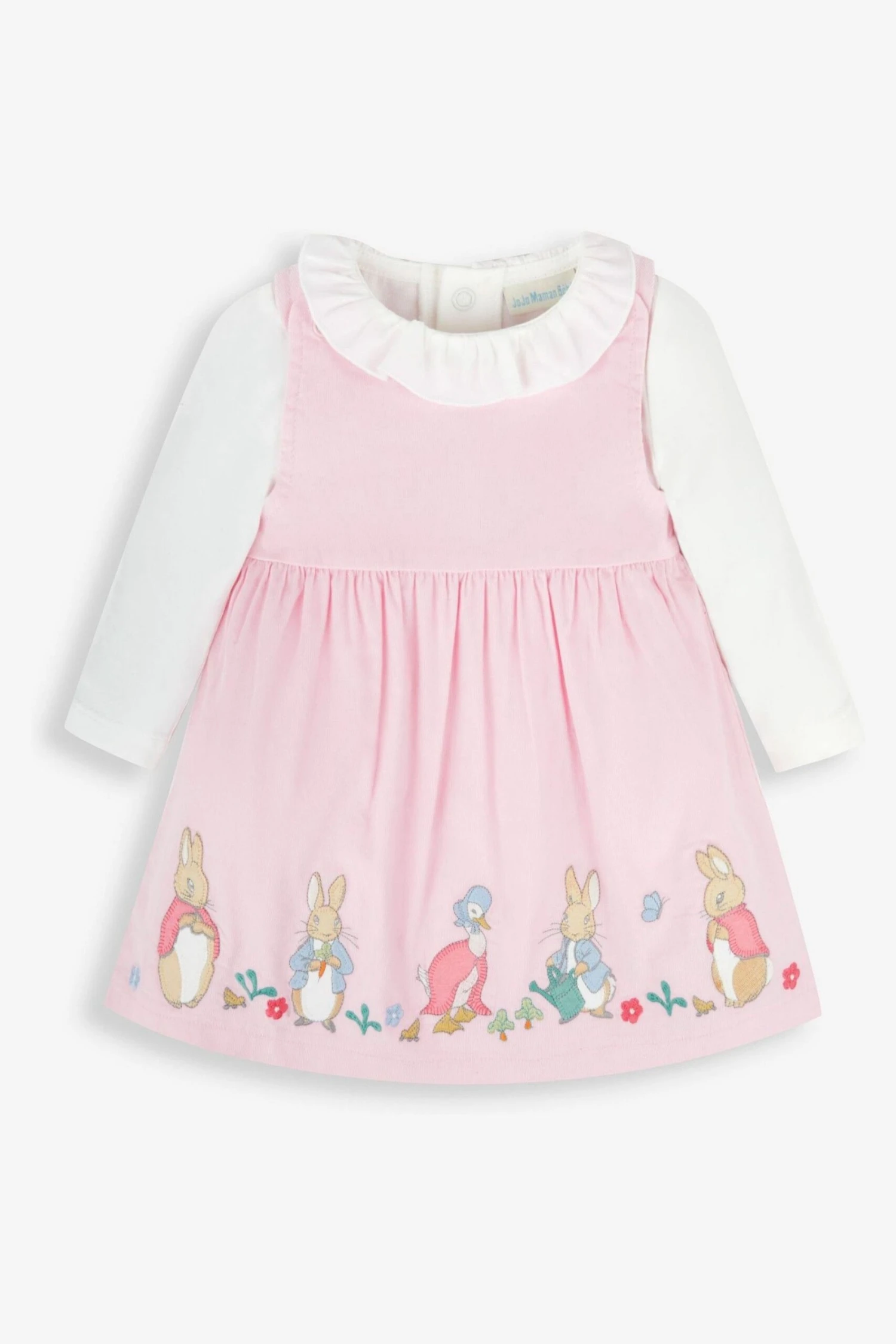 Jojo Maman Bebe JoJo Maman Bébé Peter Rabbit Baby Set Mit Kleid Mit Applikation Und Body 6 Jojo Maman Bebe JoJo Maman Bébé Peter Rabbit Baby Set Mit Kleid Mit Applikation Und Body – Bild 4