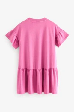 Next Kurzärmliges Jersey-Kleid (3–16 Jahre) -MONSON Kleidung Geschaft 547 051s6