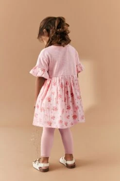 Next Relaxed Kleid Und Leggings Im Set (3 Monate Bis 7 Jahre) -MONSON Kleidung Geschaft 551 183s3