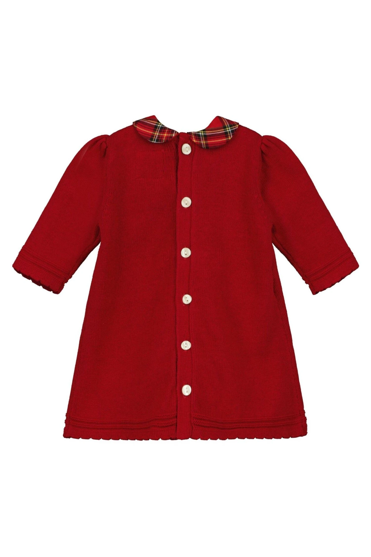 Emile Et Rose Weihnachtliches Set Mit Kleid Mit Strick-Schleife Und Strumpfhose, Rot 6 Emile Et Rose Weihnachtliches Set Mit Kleid Mit Strick-Schleife Und Strumpfhose, Rot – Bild 4