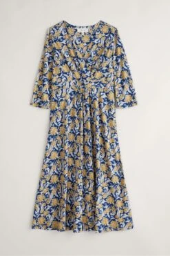 Seasalt Cornwall Chapelle Kleid Mit Dreiviertelärmeln, Kurzgröße -MONSON Kleidung Geschaft 572049s4