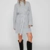 Vila Langärmeliges Kleid Mit Hochgeschlossenem Kuscheligem Pullover -MONSON Kleidung Geschaft 577815s