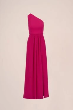 Adrianna Papell One Shoulder Chiffon-Kleid -MONSON Kleidung Geschaft 586727s6