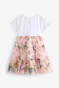 Baker By Ted Baker 2-in-1-Kleid Aus Netzstoff -MONSON Kleidung Geschaft 593984s8