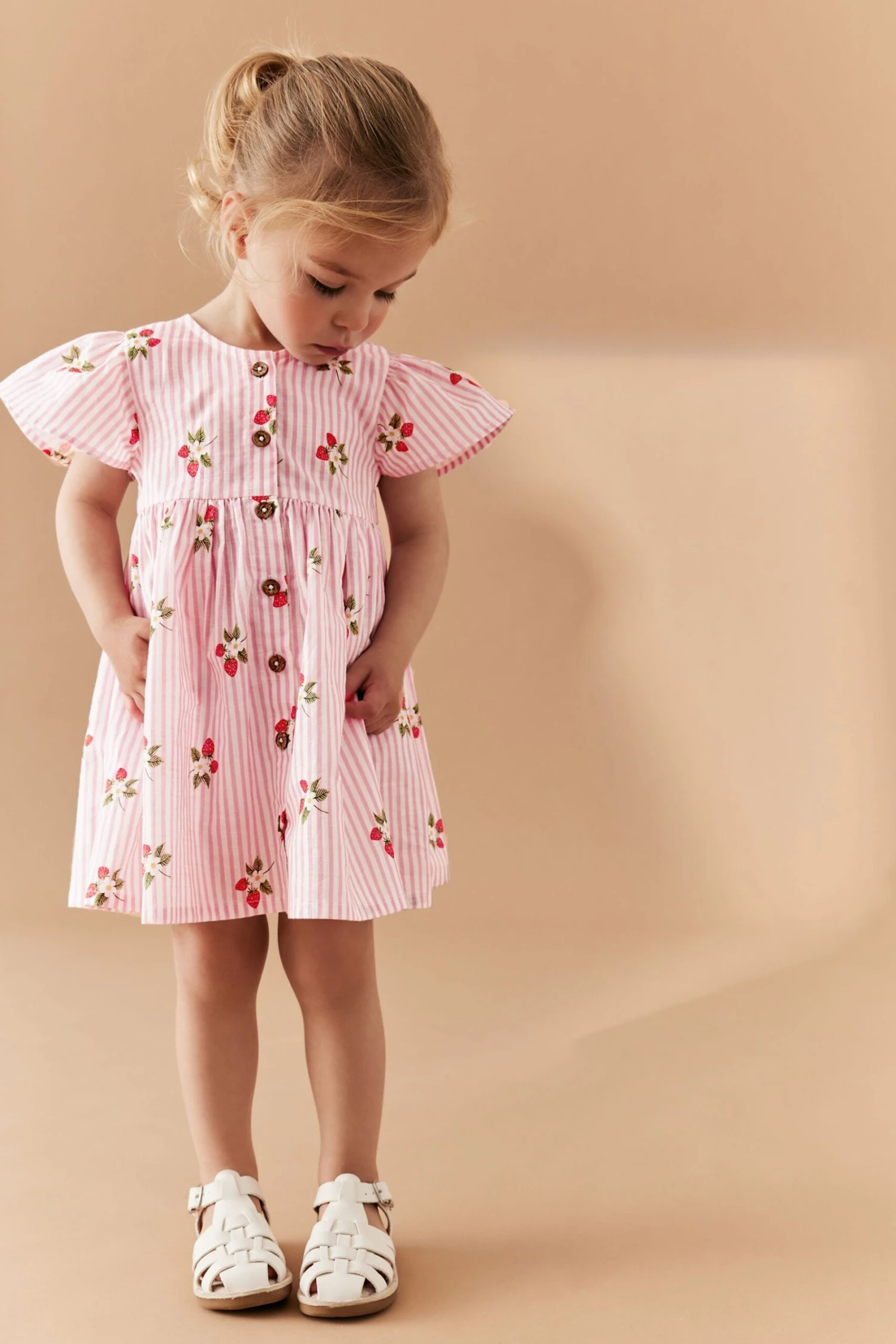 Next Kleid Aus Baumwolle Mit Knopfleiste (3 Monate Bis 8 Jahre) 5 Next Kleid Aus Baumwolle Mit Knopfleiste (3 Monate Bis 8 Jahre) – Bild 3