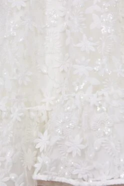 Reiss Theo Ausgestelltes, Verziertes Kleid -MONSON Kleidung Geschaft 631974s7